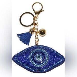 Evil Eye 🧿 Bling Bag Charm/Keychain